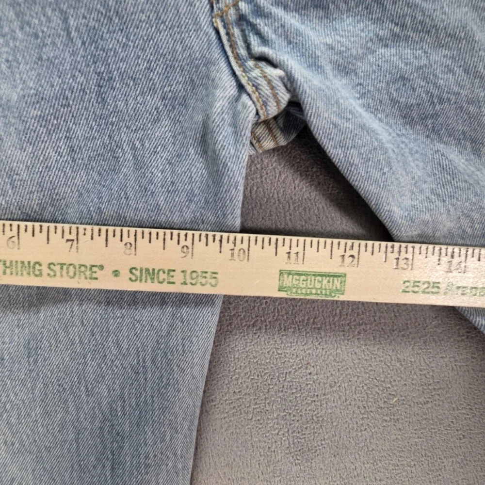 VTG Levis 501 Jeans Mens Blue Light Wash‎ Straight Button Fly USA Fits 26x29